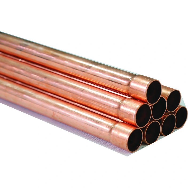 Medical straight copper tubes