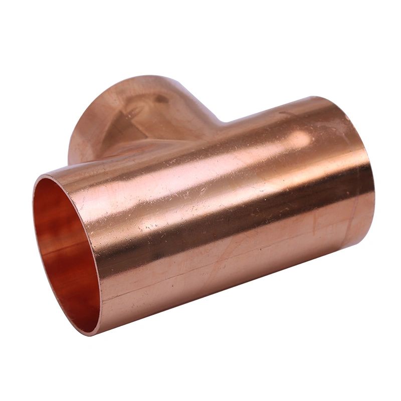 Medical Degreased Cuprum Tee Fittings